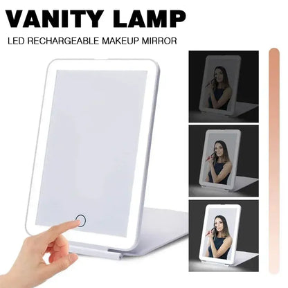 IlluminateFold USB travel mirror 3 colors