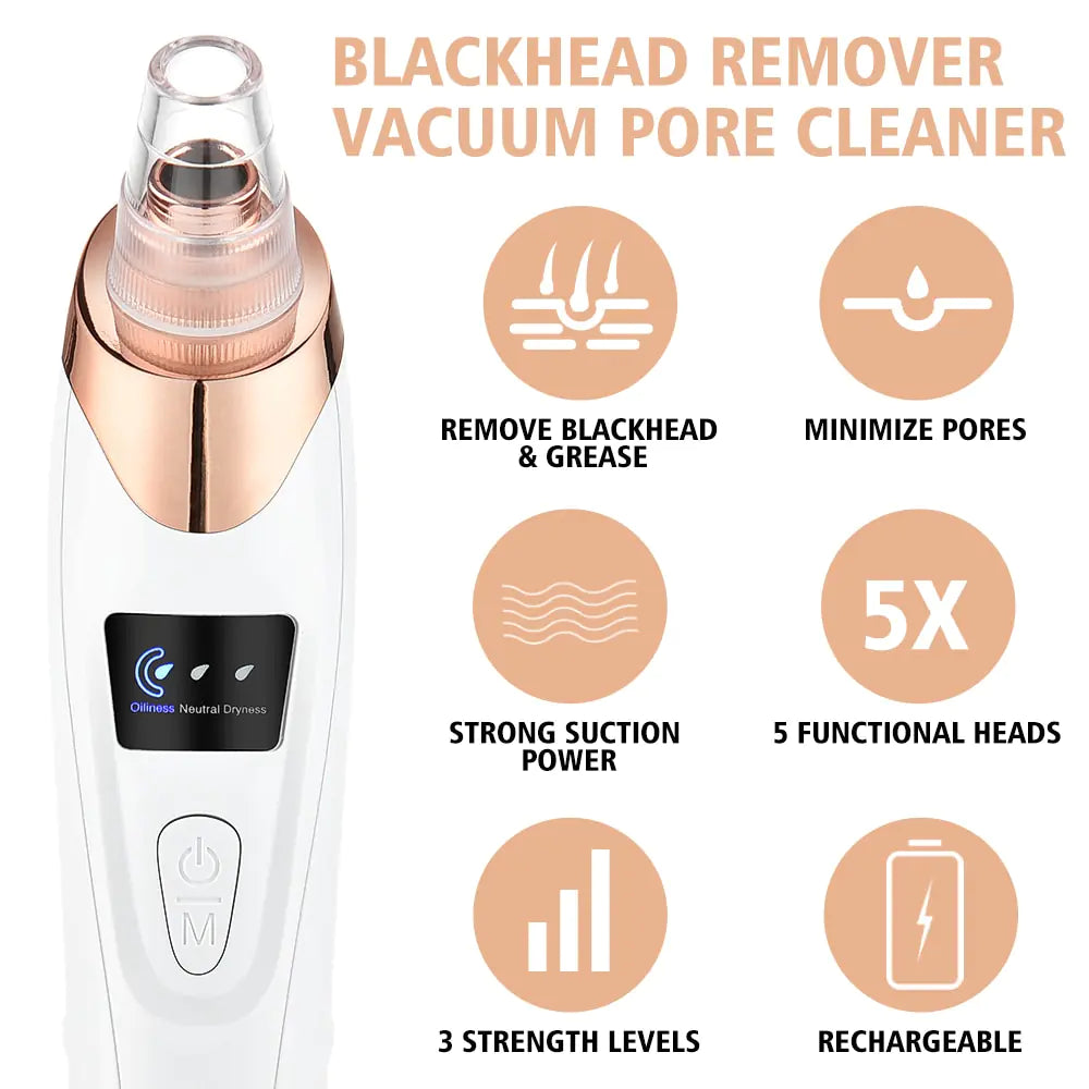 RadiantSkin Pro: Beauty Electric Blackhead Remover